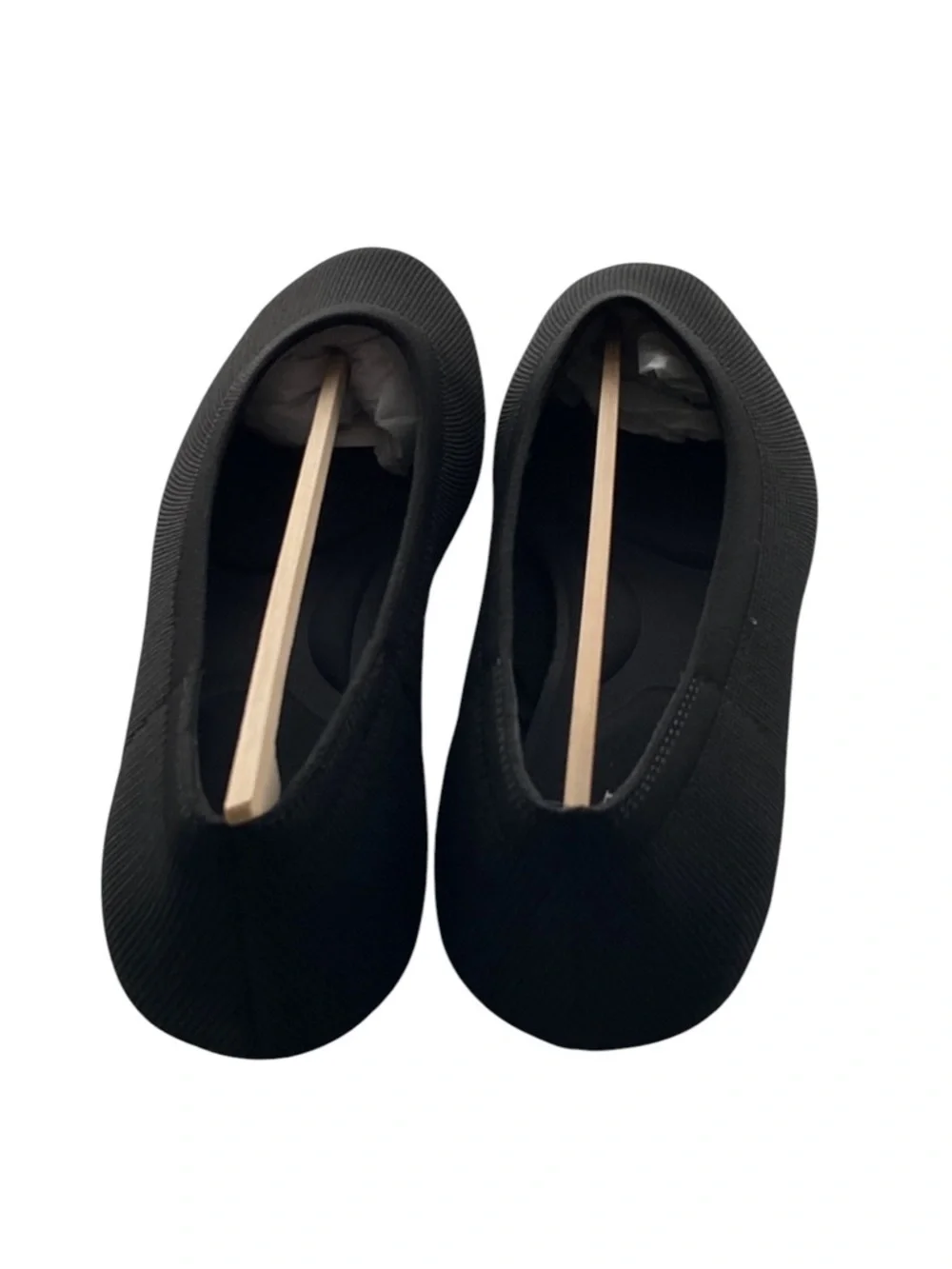 Croft & Barrow Comfort Knit classic black ballet flats Size 10 NWT - Picture 4 of 5